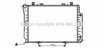 AVA QUALITY COOLING msa2144 -  Радиатор, охлаждение двигателя